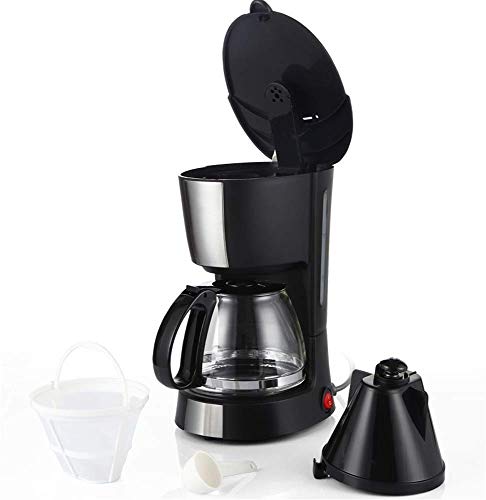 Jsmhh 550W Máquina de café en el café de la máquina automática de Aislamiento Cafe máquina de Goteo Cafetera Espresso Latte Cafetera Home Office 0.6L