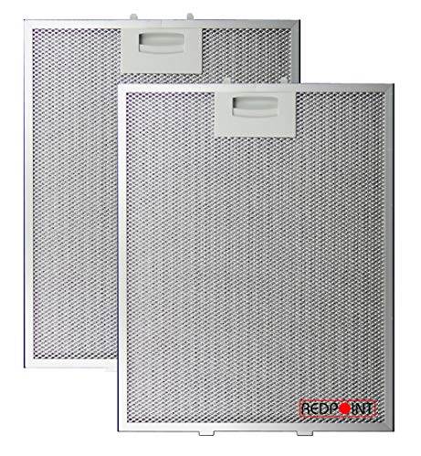 Kit de 2 filtros de aluminio para campanas Bosch 250 x 311 x 8 mm