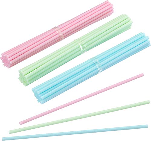 Kitchen Craft Cake Pop Sticks Palitos de Plástico para Pastel de Colores de 15 cm, Multicolor