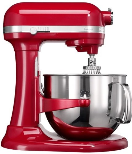 KitchenAid 5KSM7580XEER - Robot de cocina (Acero inoxidable, 50 - 60 Hz, Rojo)