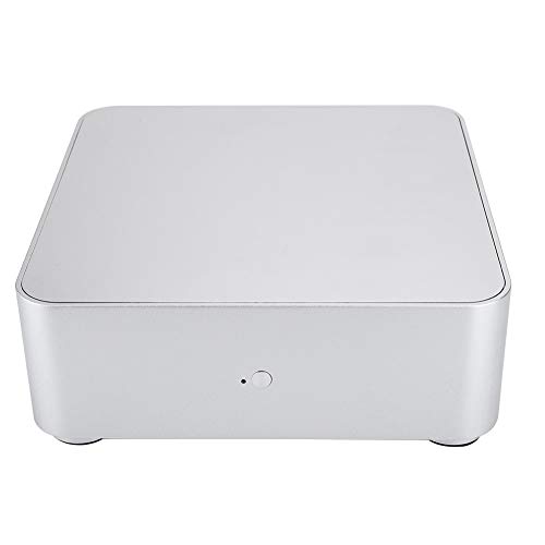 KSTE Caja Mini, Mini Caja de la computadora I-T-X 2.0 aleación de Aluminio de la Caja HTPC Mini Caja de la computadora PC