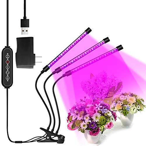 Lámpara de Crecimiento Lampara de Plantas Bawoo 60 LED Lampara de Cultivo Grow Light Indoor Lámpara de Planta Espectro Completo 30W Interruptor Temporizador Auto 3/6/12H Regulable 360°5 Brillo 6 Modos Lámpara de Crecimiento Lampara de Plantas Bawoo 60 LED Lampara de Cultivo Grow Light Indoor Lámpara de Planta Espectro Completo 30W Interruptor Temporizador Auto 3/6/12H Regulable 360°5 Brillo 6 Modos