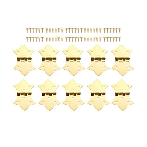 Las bisagras de bronce antiguo 10pcs 57 * 31 mm de bronce antiguo/oro de la flor de bisagras de muebles de hardware 6 Agujeros Hierro Bisagra del cajón del gabinete Puerta Bisagra a tope con los tor Las bisagras de bronce antiguo 10pcs 57 * 31 mm de bronce antiguo/oro de la flor de bisagras de muebles de hardware 6 Agujeros Hierro Bisagra del cajón del gabinete Puerta Bisagra a tope con los tor