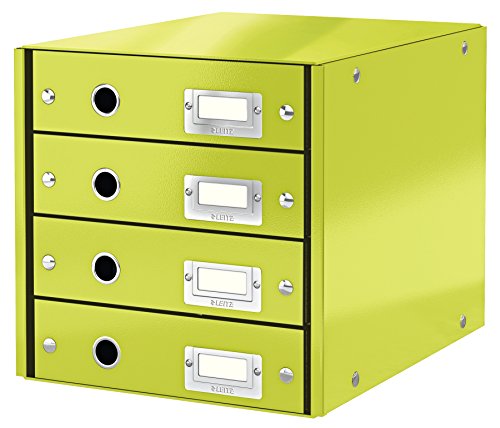 LEITZ 60490064 - Buc de 4 cajones (290x283x360 mm) color verde