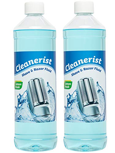 Liquido de limpieza para cabezales de Cleanerist, adecuado para rellenar la maquinilla de Braun Clean & Renew ynchro Activator y las series 3, 5, 7 y 9 de Pulsonic, 2 unidades