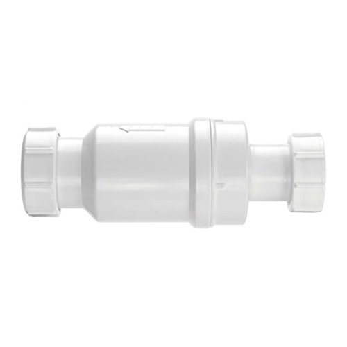 McAlpine macvalve-1 3,17 cm cierre automático válvula de desagüe, color blanco