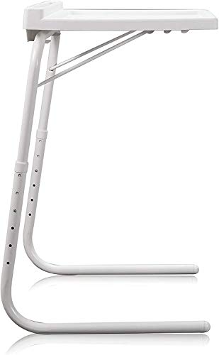 Mesa Plegable Auxiliar Mesa portátil con sujeción para Tablet Mesa Ajustable y Plegable Ranura para Tableta Multifuncional para Sofá/Cama/Escritorio (Blanco) Mesa Plegable Auxiliar Mesa portátil con sujeción para Tablet Mesa Ajustable y Plegable Ranura para Tableta Multifuncional para Sofá/Cama/Escritorio (Blanco)