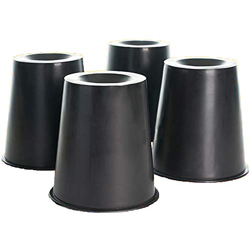 Mobiclinic, Elevadores cónicos para camas y sillas, 4 uds, 15x7x15 cm Mobiclinic, Elevadores cónicos para camas y sillas, 4 uds, 15x7x15 cm