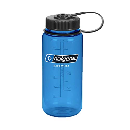 Nalgene Trinkflasche Everyday Weithals, Bidón con Boca Ancha, Azul (Azul), 0,4 litros