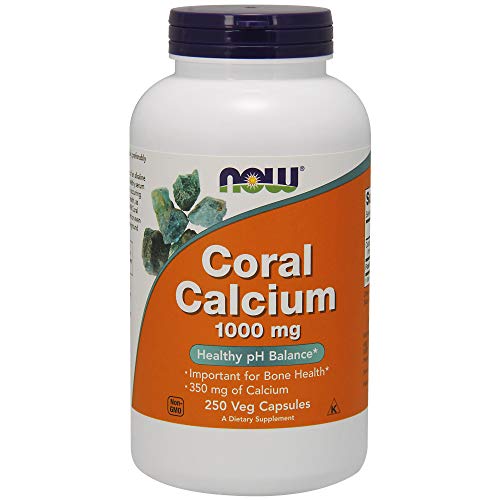 Now Foods Coral Calcium, 1000Mg - 250 Vcaps - 250 Cápsulas