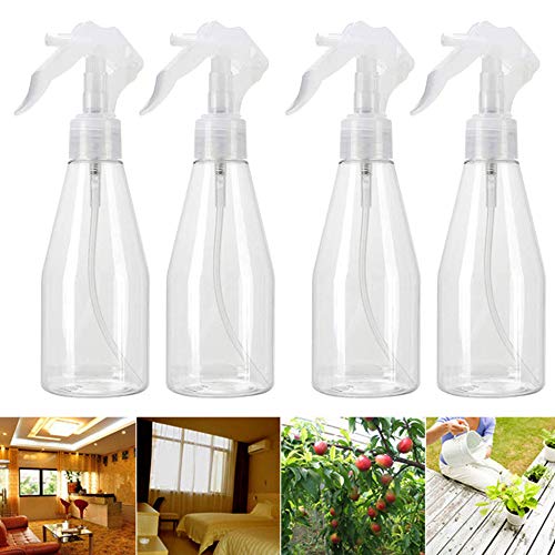 Nuluxi Transparente Botellas de Spray Botella del Aerosol Recargable Nebulización Botella Disparador Pulverizadores Recargable Vacio de Agua Contenedor Adecuado para Flores y Limpieza de Jardín- 200ml Nuluxi Transparente Botellas de Spray Botella del Aerosol Recargable Nebulización Botella Disparador Pulverizadores Recargable Vacio de Agua Contenedor Adecuado para Flores y Limpieza de Jardín- 200ml