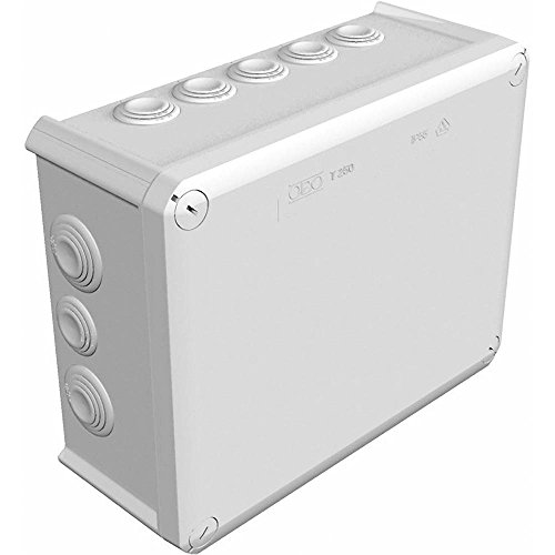 Obo-bettermann sistema conex.fij. - Caja derivación t-box tapa alta t-250 hd gris