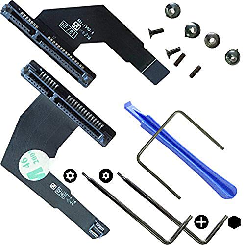 OLVINS Disco Duro Cable 821-1501-A 821-1500-A Kit de actualización SSD para Mac Mini A1347 2012 Año OLVINS Disco Duro Cable 821-1501-A 821-1500-A Kit de actualización SSD para Mac Mini A1347 2012 Año