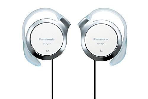 Panasonic RP-HZ47-W - Auriculares supraurales con Cable (14-24000 Hz, 1 m), Color Blanco