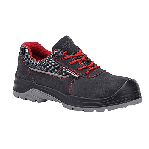 Paredes BETA GRIS PAREDES SM5061-GR/39 - Zapato seguridad gris. Puntera + plantilla Compact No metálica. Modelo BETA GRIS. Categoría S1P SRC - Talla 39