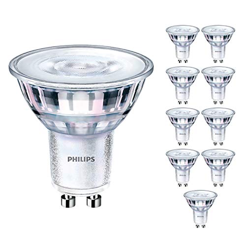 Philips CorePro LED Spot 5W (50W) regulable GU10 lámpara 4000K blanco frío 380 lúmenes 15000 horas 36° haz – 929001364302 – ambientador para coche
