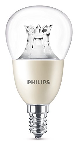 Philips Warmglow - Bombilla LED, casquillo E14, 8 W, cambia entre 3 tonalidades de blanco, requiere regulador, regulable