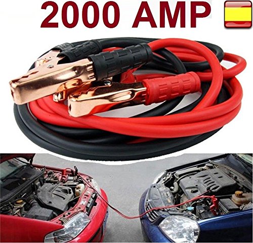 PINZAS DE COCHE PARA LA BATERÍA DE COCHE O MOTO 2000 AMP CABLE DE ARRANQUE