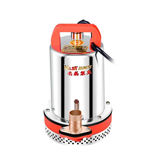 RKY Bomba de agua Bomba eléctrica sumergible 220W de la bomba del coche de la batería de la bomba de la bomba de 24V DC de la irrigación eléctrica del hogar /-/ (color : 24V, Tamaño : 220W)
