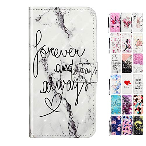 Rose-Otter Funda para teléfono móvil Xiaomi Redmi Note 9S / Note 9 Pro / Pro Max, de piel, con tapa, tarjetero, plegable, diseño de mármol blanco Rose-Otter Funda para teléfono móvil Xiaomi Redmi Note 9S / Note 9 Pro / Pro Max, de piel, con tapa, tarjetero, plegable, diseño de mármol blanco