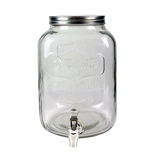 Saveur & dégustation DISPENSADOR Bebida 8 L KV7177, Cristal, 18 x 18 x 31 cm