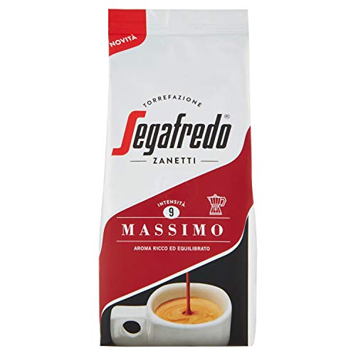 Segafredo - Cafe Molido Tostado - Massimo- Intensidad 9 . Aroma Rico y Equilibrado - 200 Gramos