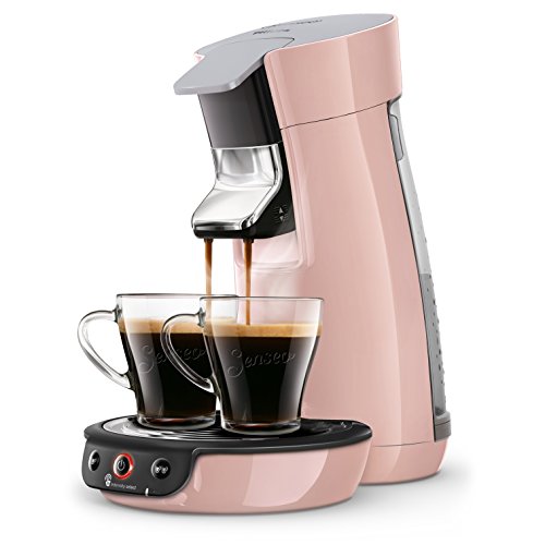 Senseo Viva Café HD6563/31 - Cafetera (Independiente, Máquina de café en cápsulas, 0,9 L, Dosis de café, 1450 W, Rosa)