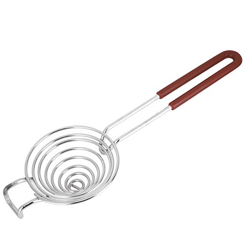 Separador de Huevo Separador de Filtro de Yema de Acero Inoxidable Blanco con Mango Largo Colador de Grado Alimenticio Colador Utensilios de Cocina Herramienta para Hornear Separador de Huevo Separador de Filtro de Yema de Acero Inoxidable Blanco con Mango Largo Colador de Grado Alimenticio Colador Utensilios de Cocina Herramienta para Hornear