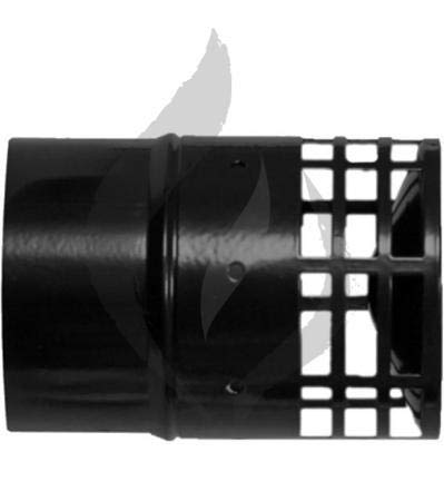 SOMBRERO HORIZONTAL EXOJO PARA ESTUFA PELLET VITRIFICADO (80 Milímetros Diámetro) SOMBRERO HORIZONTAL EXOJO PARA ESTUFA PELLET VITRIFICADO (80 Milímetros Diámetro)