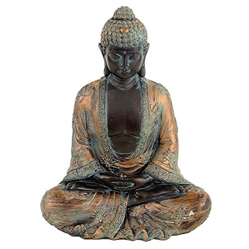 stauta Bouddha dhyana cm 19 x 12 x 24 Bouddha de la sérénité et méditation au Japon