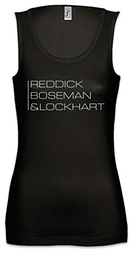 Urban Backwoods Reddick Boseman & Lockhart Mujer Camiseta Sin Mangas Women Tank Top Negro Talla M