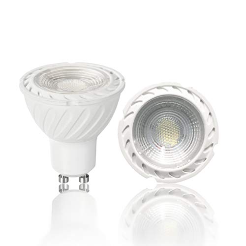 VARICART GU10 LED COB Bombilla Color Blanco Frío 6000K, 6W MR16 Ángulo Haz 60º, Equiv. Halógeno 50W 500lm No-Regulable, Lámpara Foco Tradicional para Iluminación de Techo (Pack de 4) VARICART GU10 LED COB Bombilla Color Blanco Frío 6000K, 6W MR16 Ángulo Haz 60º, Equiv. Halógeno 50W 500lm No-Regulable, Lámpara Foco Tradicional para Iluminación de Techo (Pack de 4)