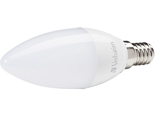 Verbatim Bombilla LED E14, 3.1 W, Blanco