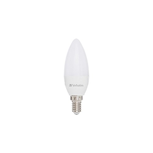 Verbatim Bombilla LED E14, 3.1 W, Blanco