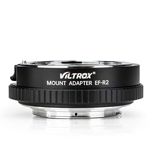 VILTROX EF-R2 - Adaptador de montura de objetivo para Canon EF EF-S a Canon EOS R cámara EOS R5 R6 EOS R EOS Ra