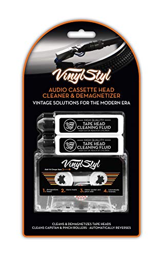 Vinyl Styl - Limpiador y desmagnetizador de cabezales de casetes de audio