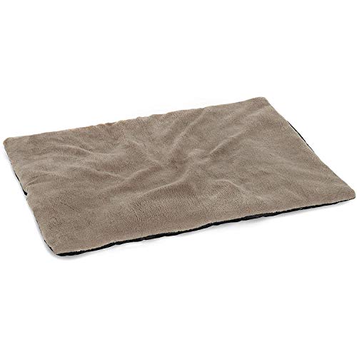 vitazoo Manta térmica para Perro, marrón, Acolchada y Aislante, Lado Inferior Antideslizante e Impermeable, 60 cm x 45 cm - Cama para Perro, Manta para Gato, Asiento para Mascotas