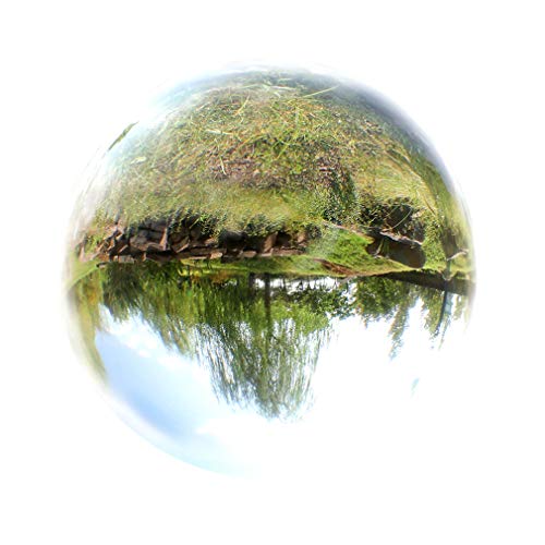 XIAKE Bola de cristal transparente para fotografía o meditación, 9 cm