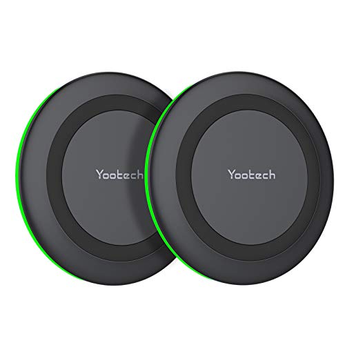 Yootech Cargador Inalámbrico Rápido,2 Pack 7.5W para iPhone 12/12 Mini/12 Pro/12 Pro Max/SE 2020/11/11 Pro/11 Pro Max/Xs MAX/XR/XS/X/8+/8,10W para Galaxy S20/Note10/S10/S10E, AirPods Pro(No Adaptador) Yootech Cargador Inalámbrico Rápido,2 Pack 7.5W para iPhone 12/12 Mini/12 Pro/12 Pro Max/SE 2020/11/11 Pro/11 Pro Max/Xs MAX/XR/XS/X/8+/8,10W para Galaxy S20/Note10/S10/S10E, AirPods Pro(No Adaptador)
