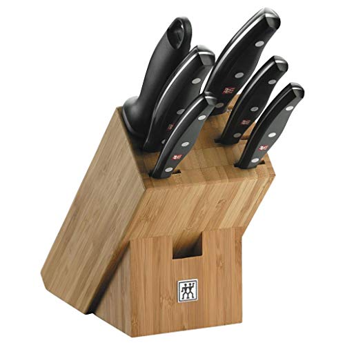 ZWILLING Taco de cuchillos, bambú, 7 pzs.