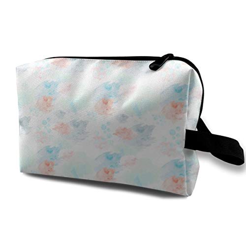 10 bolsas de aseo Chloe The Mermaid de color más oscuro, 5182, bolsa de cosméticos, bolsa de maquillaje portátil, bolsa organizadora de viaje para mujeres y niñas, 10 x 5 x 6 pulgadas