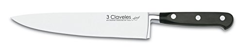 3 Claveles Cuchillo, Negro, 20 cm