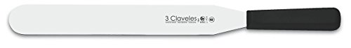 3 Claveles Espatula, Acero Inoxidable, Multicolor, 4.1 x 36 cm