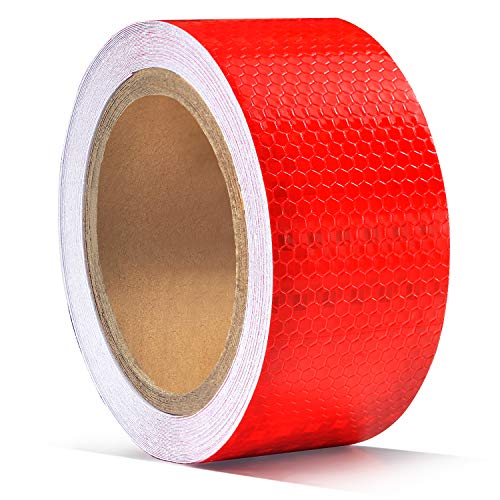 5cm X 10m Pegatina de Cinta Reflectante, ONTWIE Cinta Reflectante Adhesiva Pegatina Seguridad Alta Intensidad Pegatina Autoadhesivo Seguridad Advertencia para Coche Camión - Rojo 5cm X 10m Pegatina de Cinta Reflectante, ONTWIE Cinta Reflectante Adhesiva Pegatina Seguridad Alta Intensidad Pegatina Autoadhesivo Seguridad Advertencia para Coche Camión - Rojo