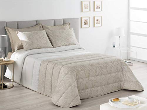 Antilo Fundeco - Colcha bouti SARAL Cama 150 Cm - Color Beig Antilo Fundeco - Colcha bouti SARAL Cama 150 Cm - Color Beig