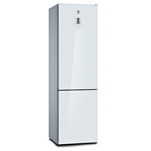 Balay, 3KFE768WI - Frigorífico combi No-Frost, Acabado en cristal, Altura 203 cm, 279 litros, Color Blanco Balay, 3KFE768WI - Frigorífico combi No-Frost, Acabado en cristal, Altura 203 cm, 279 litros, Color Blanco