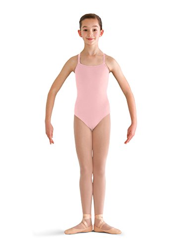 Bloch Dance Pranay - Leotardo con Correa Ajustable para niña, niña, Color Candy Pink, tamaño Size 4-6