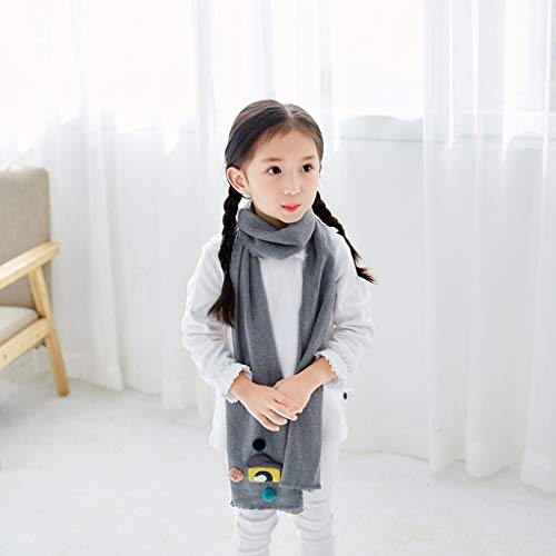 Bufanda Otoño e Invierno Nuevos niños Casas de Moda Collar de Color Liso Niños y niñas Bebé Chal (Color : D) Bufanda Otoño e Invierno Nuevos niños Casas de Moda Collar de Color Liso Niños y niñas Bebé Chal (Color : D)