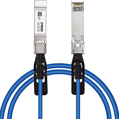 Cable Twinax de cobre pasivo de conexión directa SFP+ 10G 1 m para Cisco SFP-H10GB-CU1M Ubiquiti MikroTik SuperMicro Netgear D-Link Zyxel Linksys Broadcom NetScout