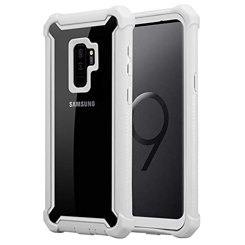 Cadorabo Funda para Samsung Galaxy S9 Plus en Gris Abedul -2-en-1 Cubierta con Borde Silicona TPU y Espalda Acrílico - Case Cover Carcasa Protectora Ligera Cadorabo Funda para Samsung Galaxy S9 Plus en Gris Abedul -2-en-1 Cubierta con Borde Silicona TPU y Espalda Acrílico - Case Cover Carcasa Protectora Ligera